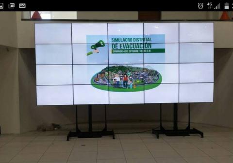 Video Wall 5x4 (9 Pantallas)